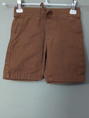 4/$10 ✨ Perry Ellis Baby Brown Elastic-Waist Casual Pants
